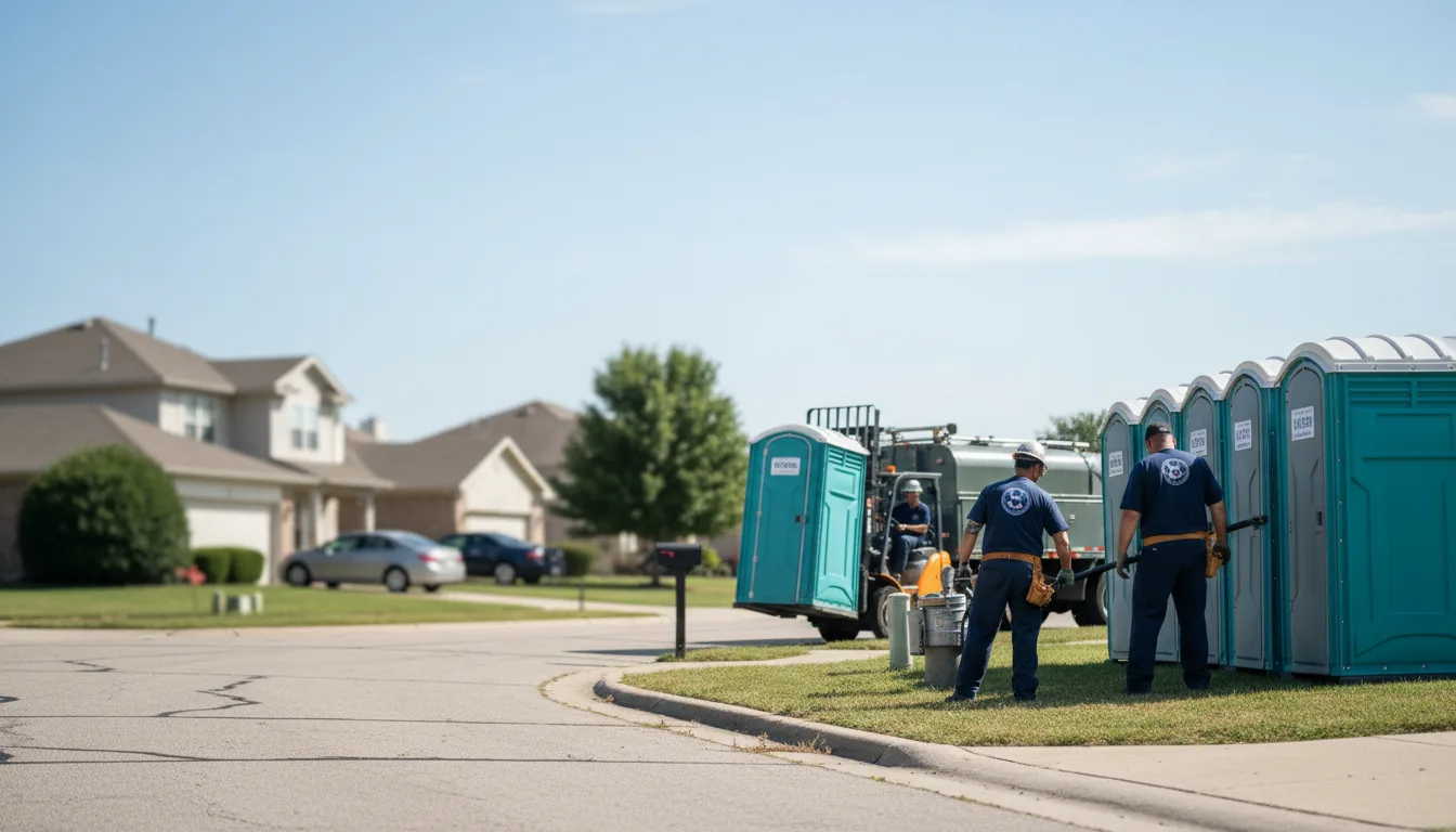 Porta Potty Rental in Thornton, IA near me